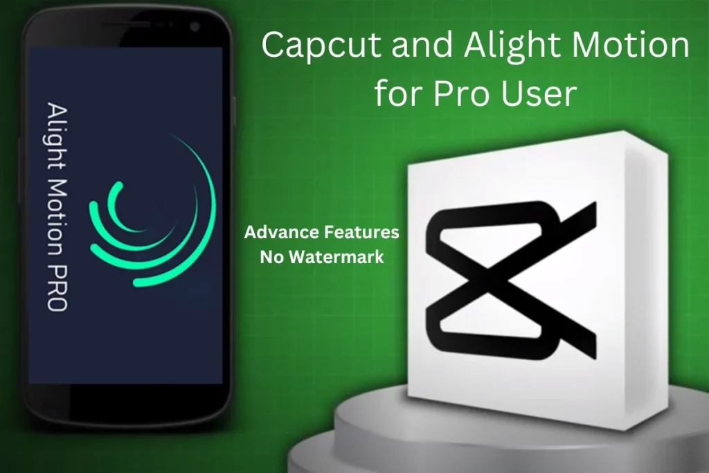 Alight motion pro quality image banner with other video editor with no watermark features