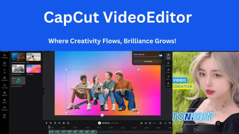 capcut video editor banner with amazing video effects