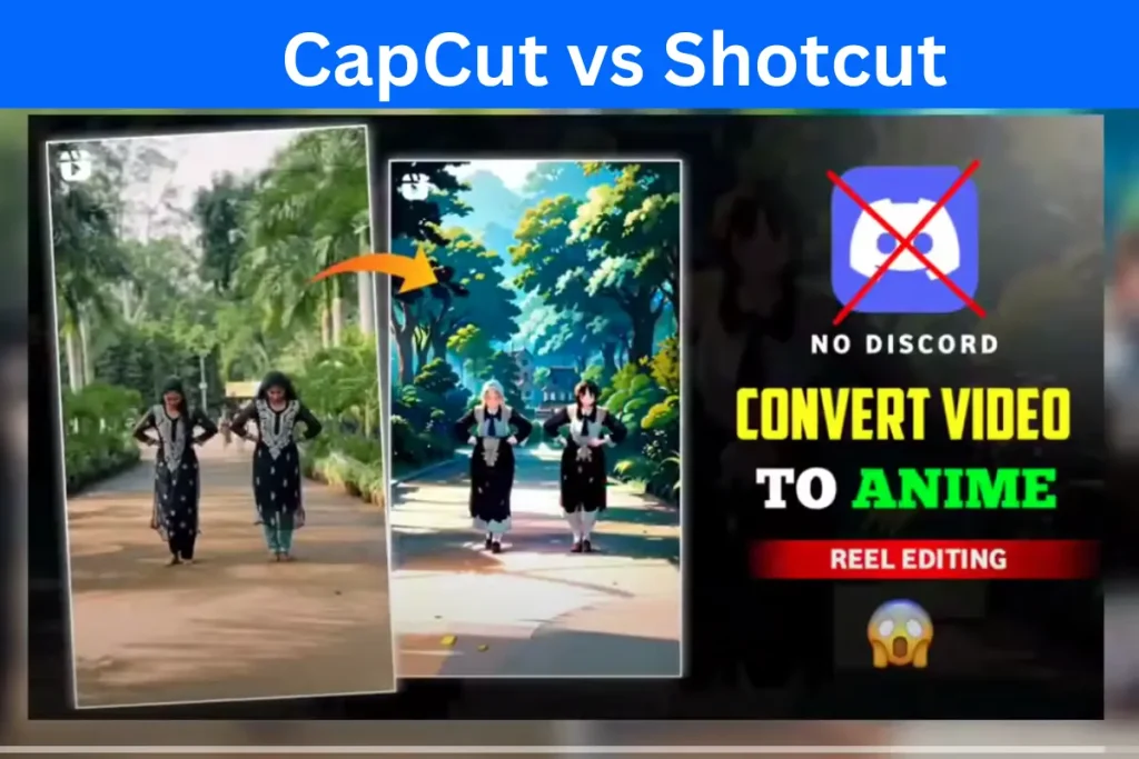 CapCut vs Shotcut
         video editing banner 