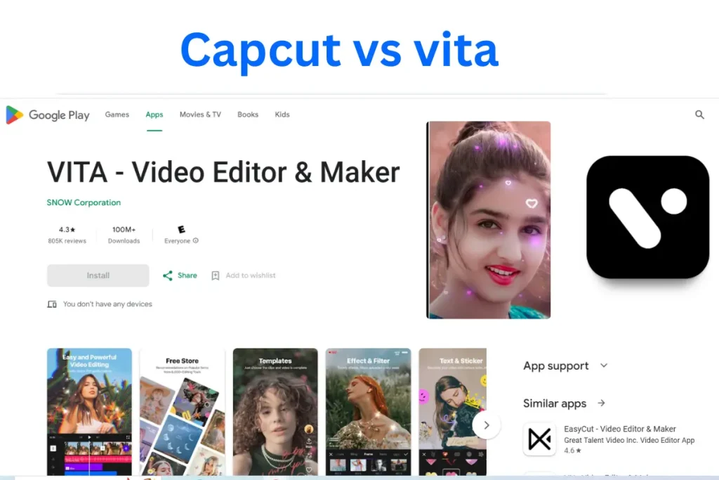 Comparing Capcut vs vita: Which is better? in 2024 