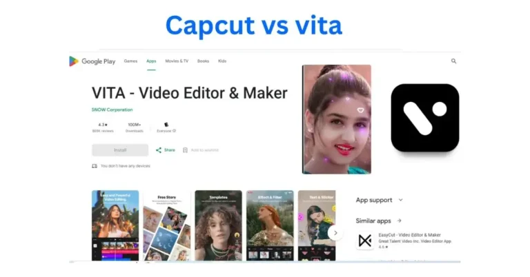 Capcut vs vita Which is better in 2024