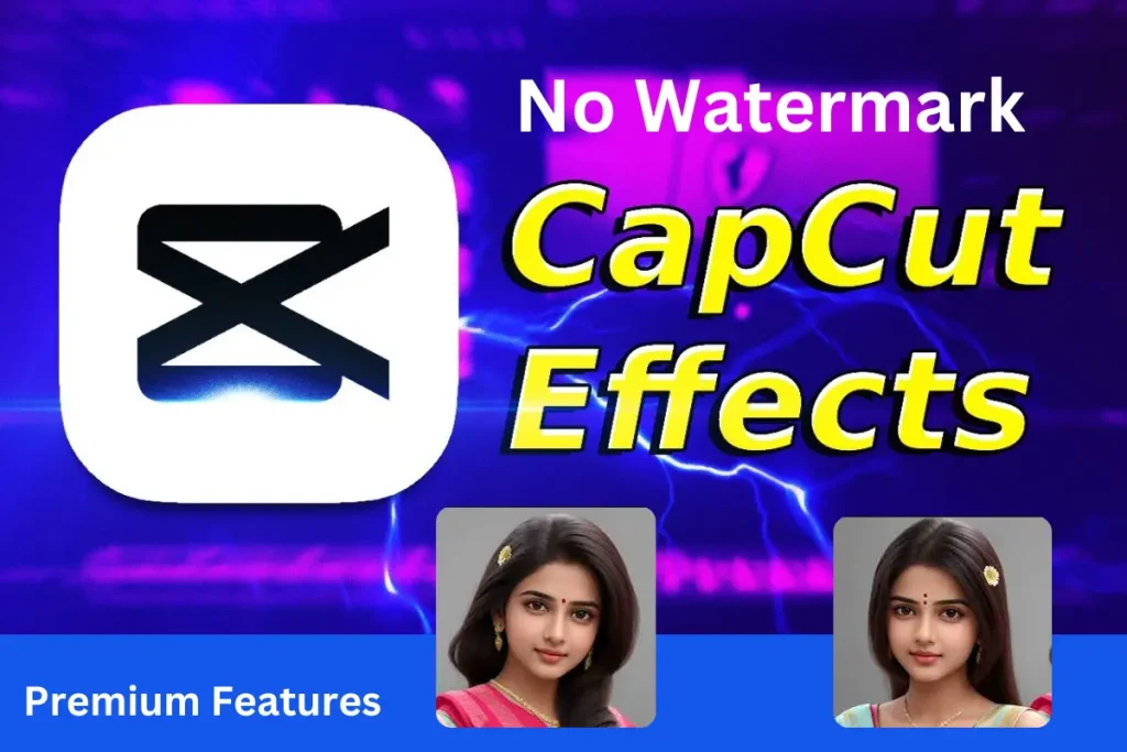 capcut feature effect bamnner with logo 