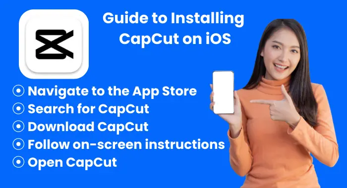 capcut for ios use guideline with capcut logo