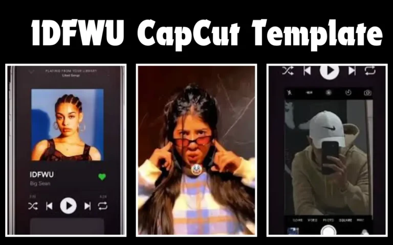 IDFWU CapCut Template